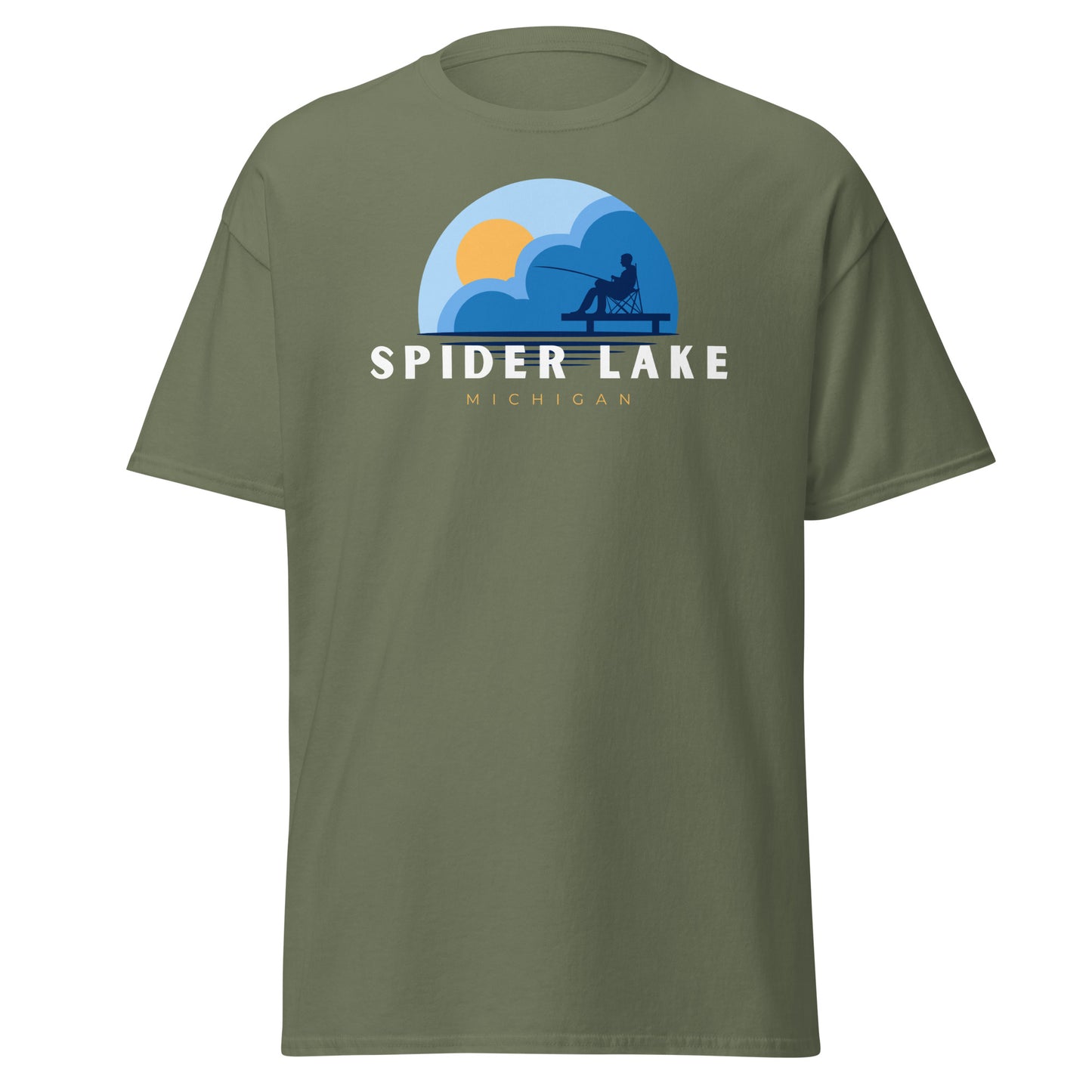 Spider Lake Dock Fishing Tee