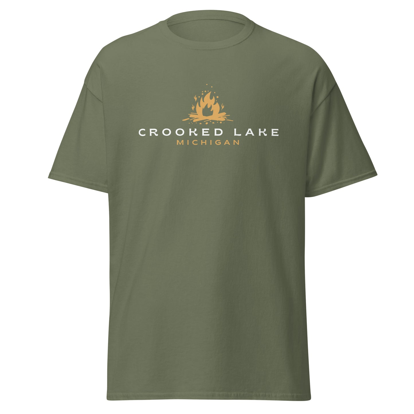 Crooked Lake Campfire Tee