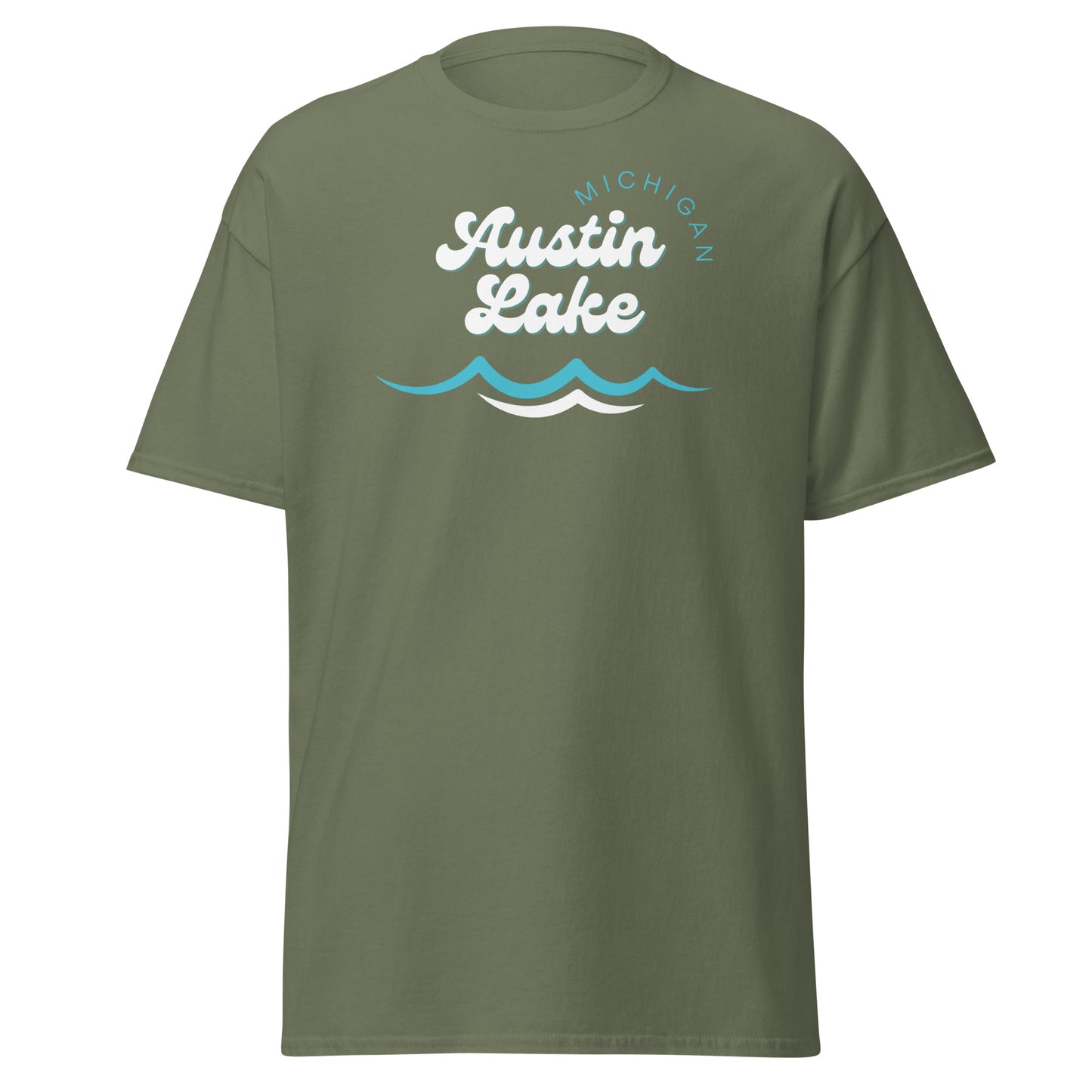 Austin Lake Waves Tee