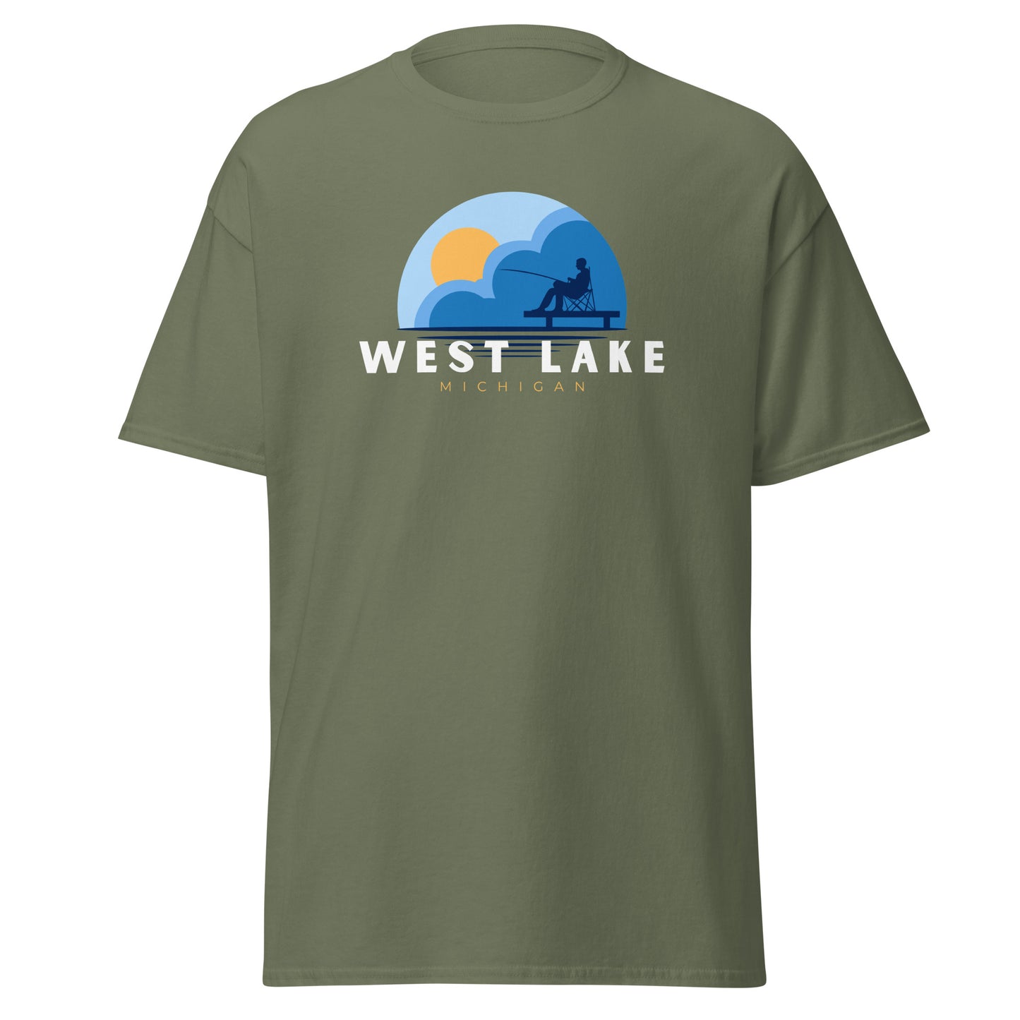 West Lake Dock Fishing Tee