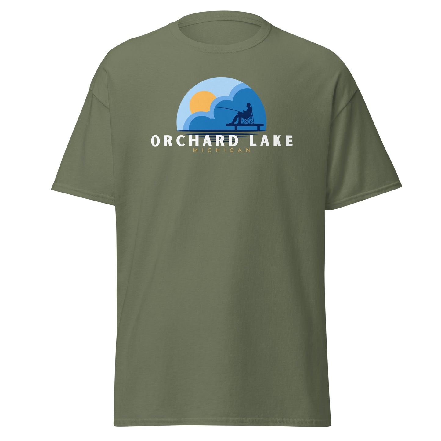 Orchard Lake Dock Fishing Tee