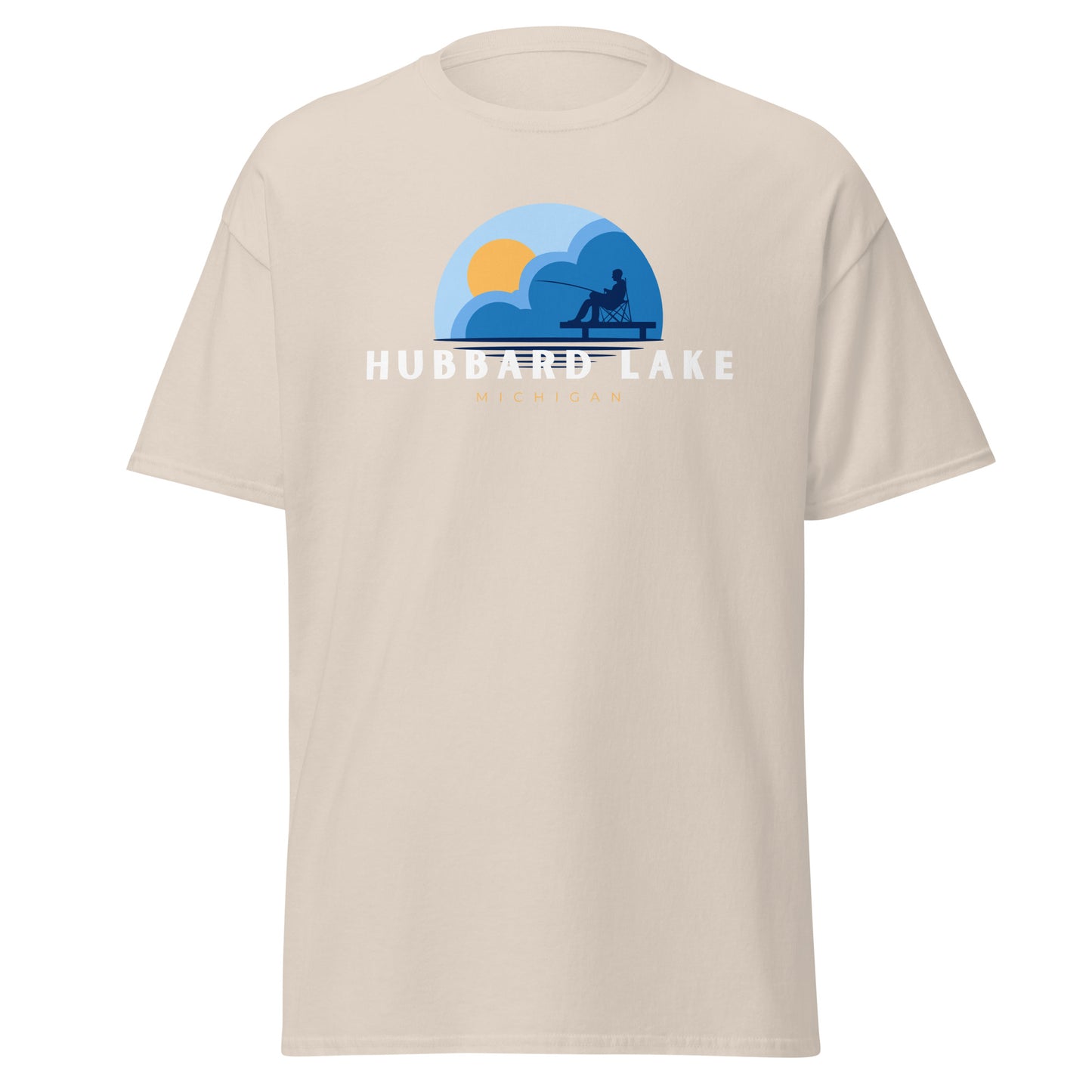 Hubbard Lake Dock Fishing Tee