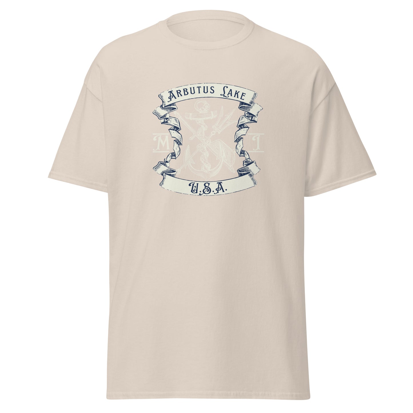 Arbutus Lake Vintage Anchor Tee