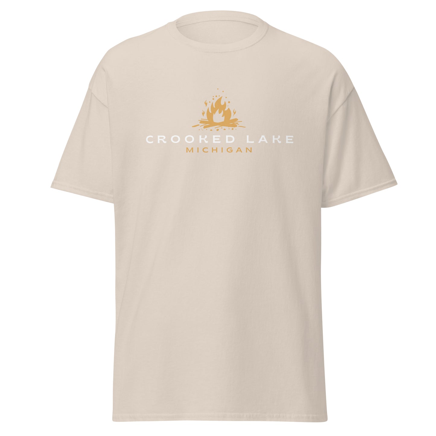 Crooked Lake Campfire Tee