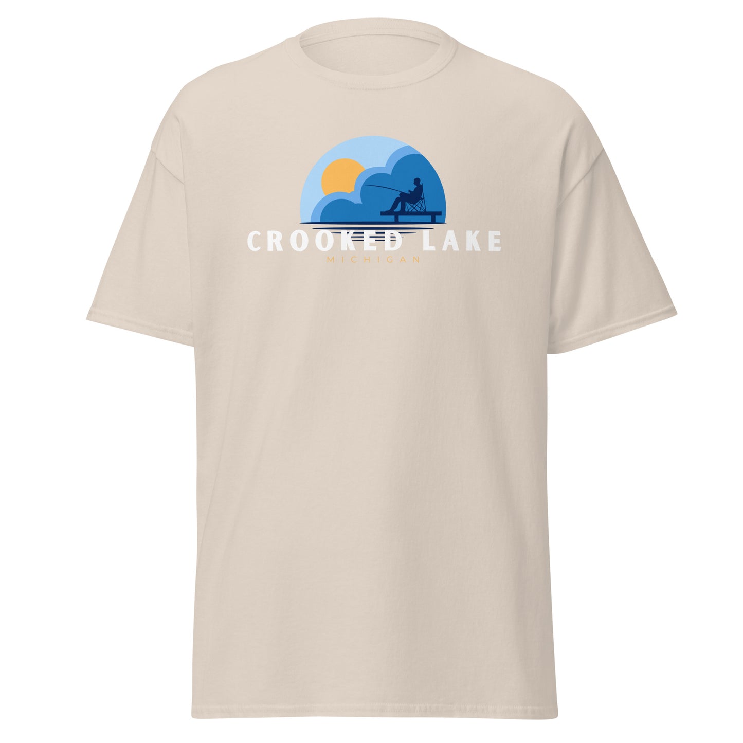 Crooked Lake Dock Fishing Tee