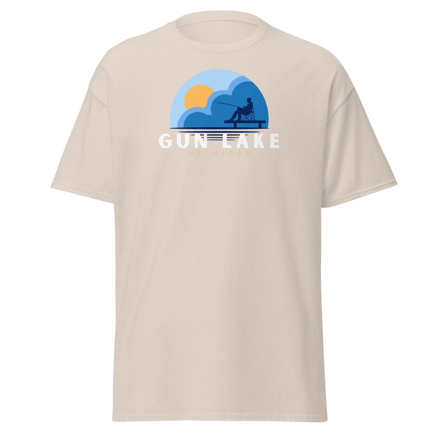 Gun Lake Dock Fishing Tee