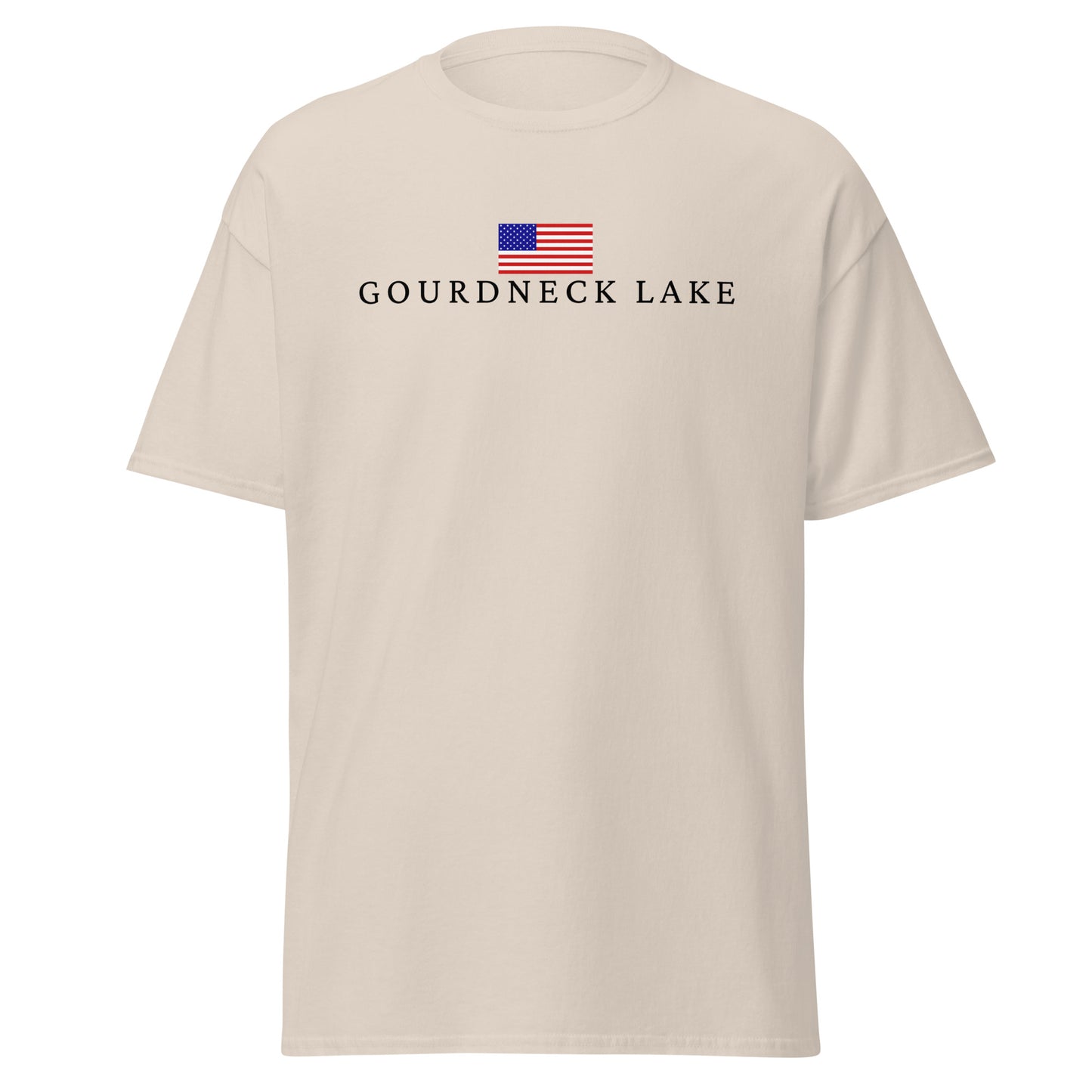 Gourdneck Lake American Flag Tee