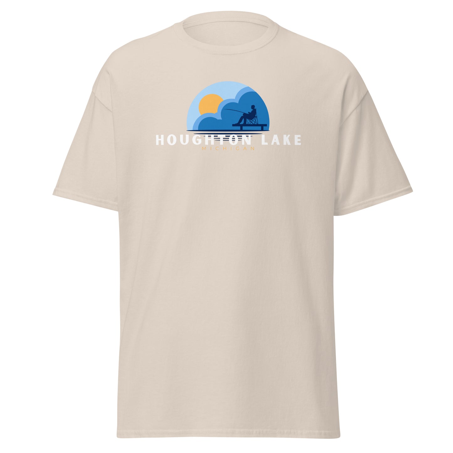 Houghton Lake Dock Fishing Tee