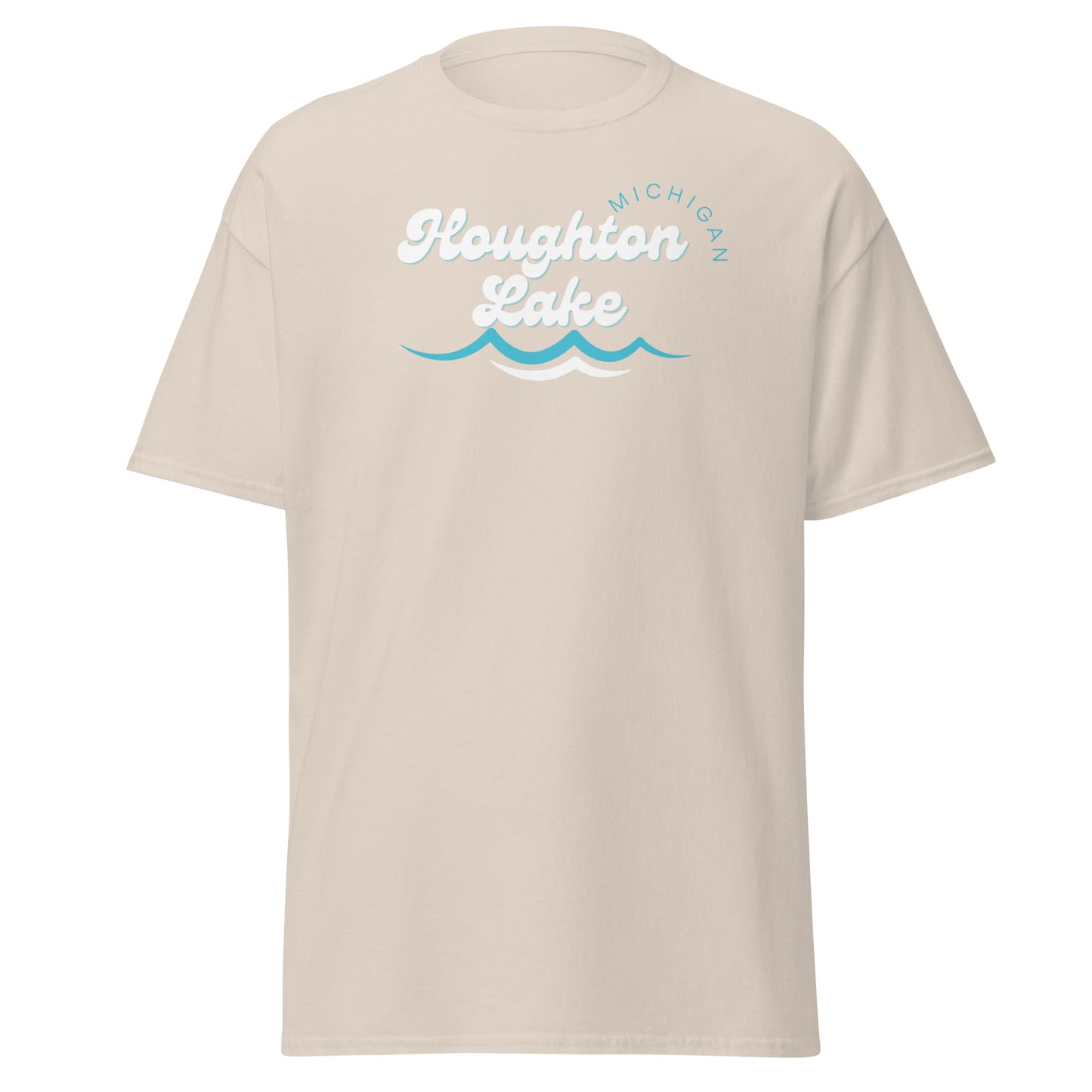 Houghton Lake Waves Tee