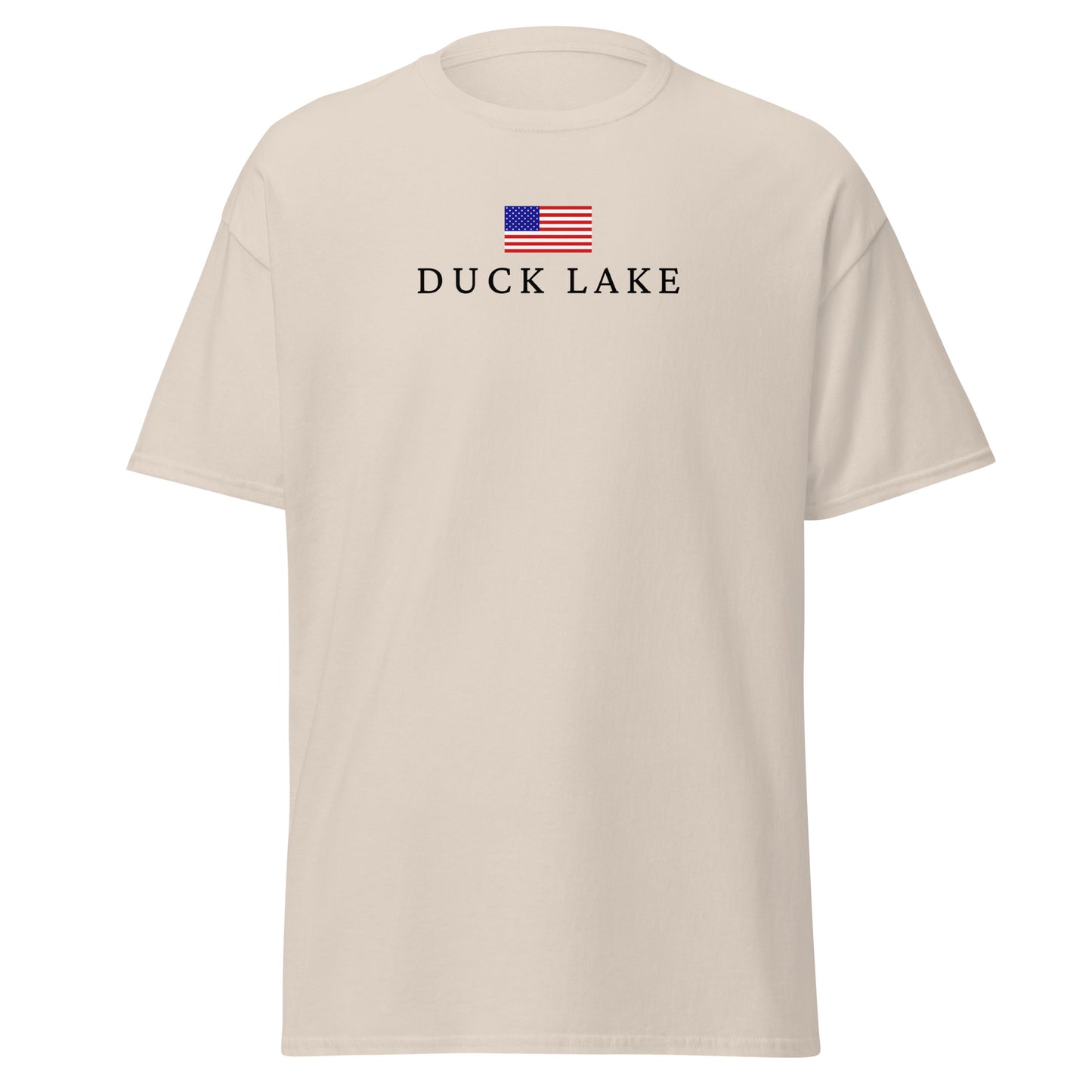 Duck Lake American Flag Tee