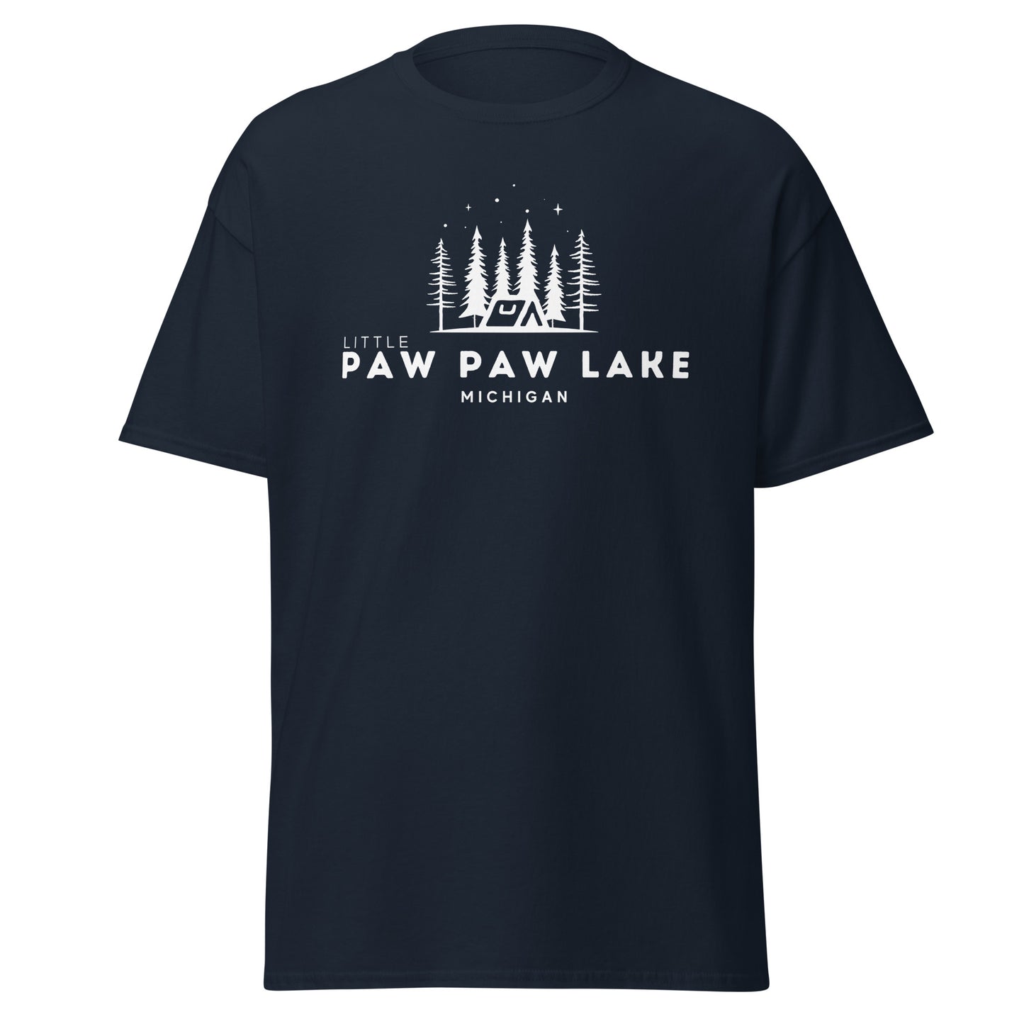 Little Paw Paw Lake Night Camping Tee