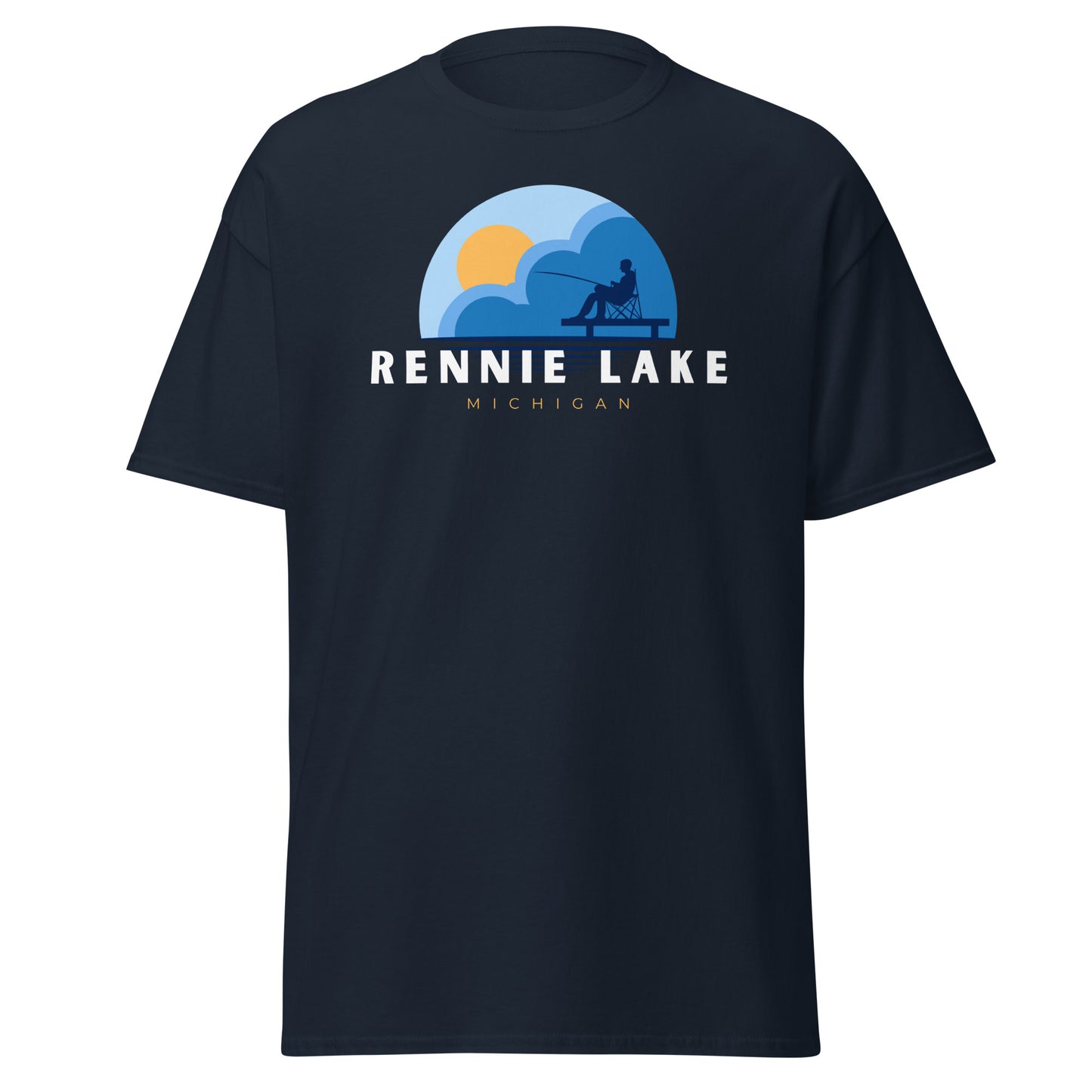 Rennie Lake Dock Fishing Tee