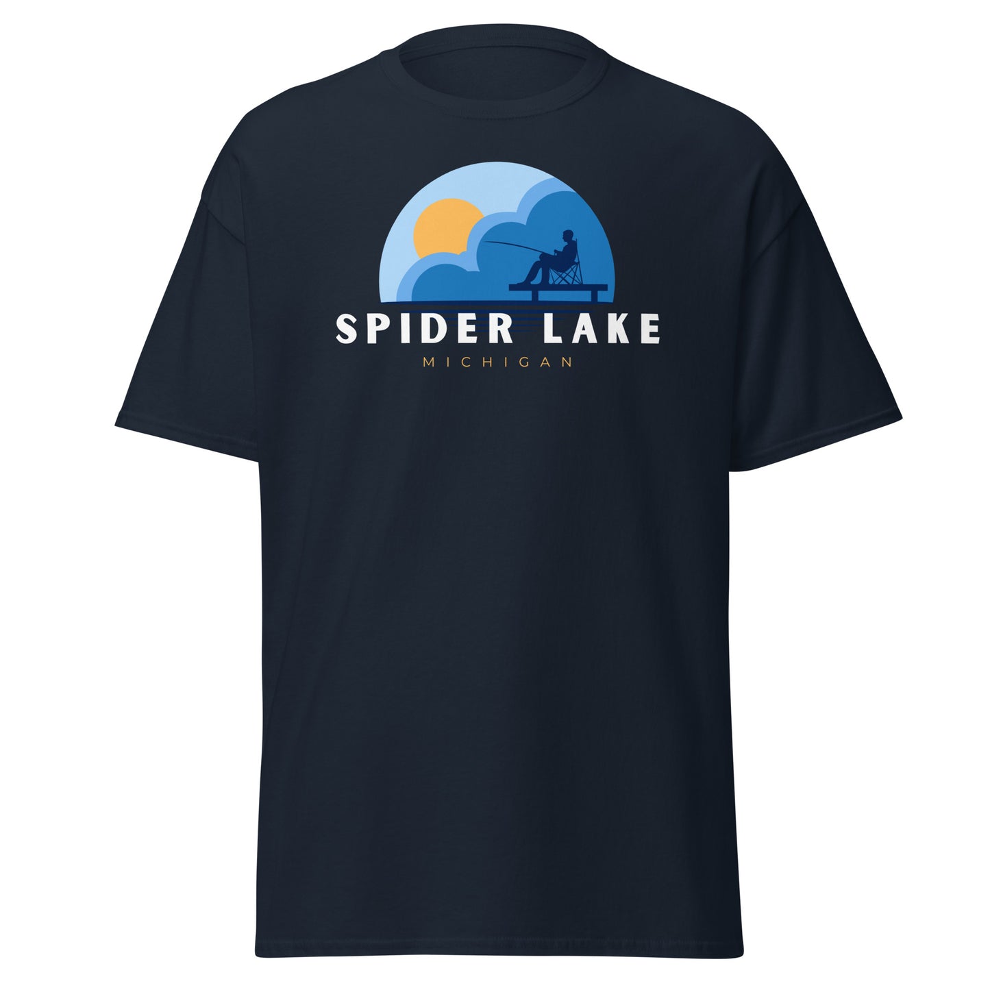 Spider Lake Dock Fishing Tee