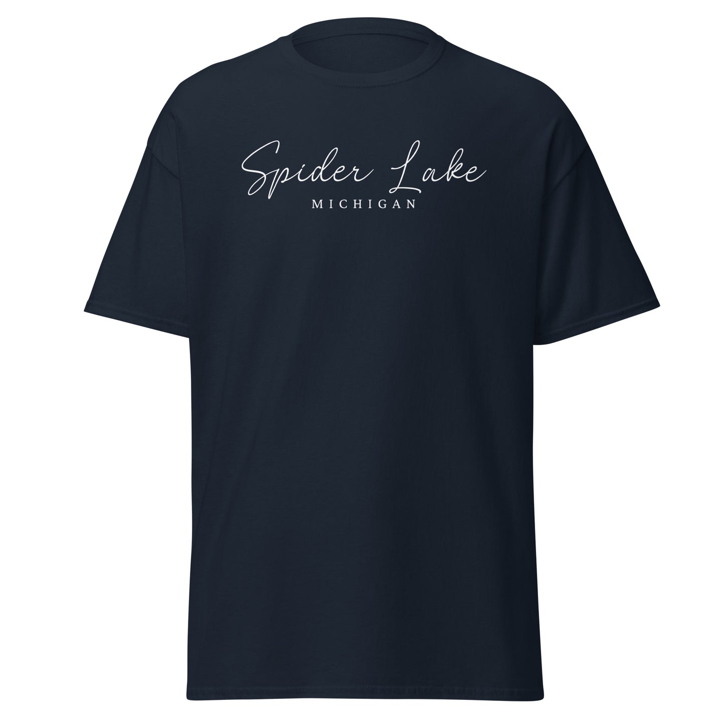 Spider Lake Script Tee