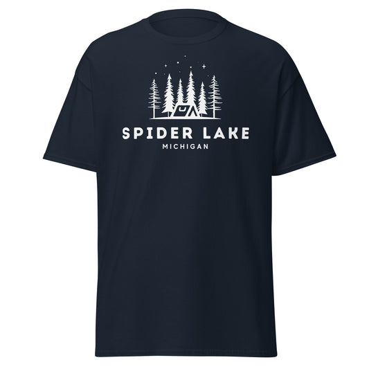 Spider Lake Night Camping Tee