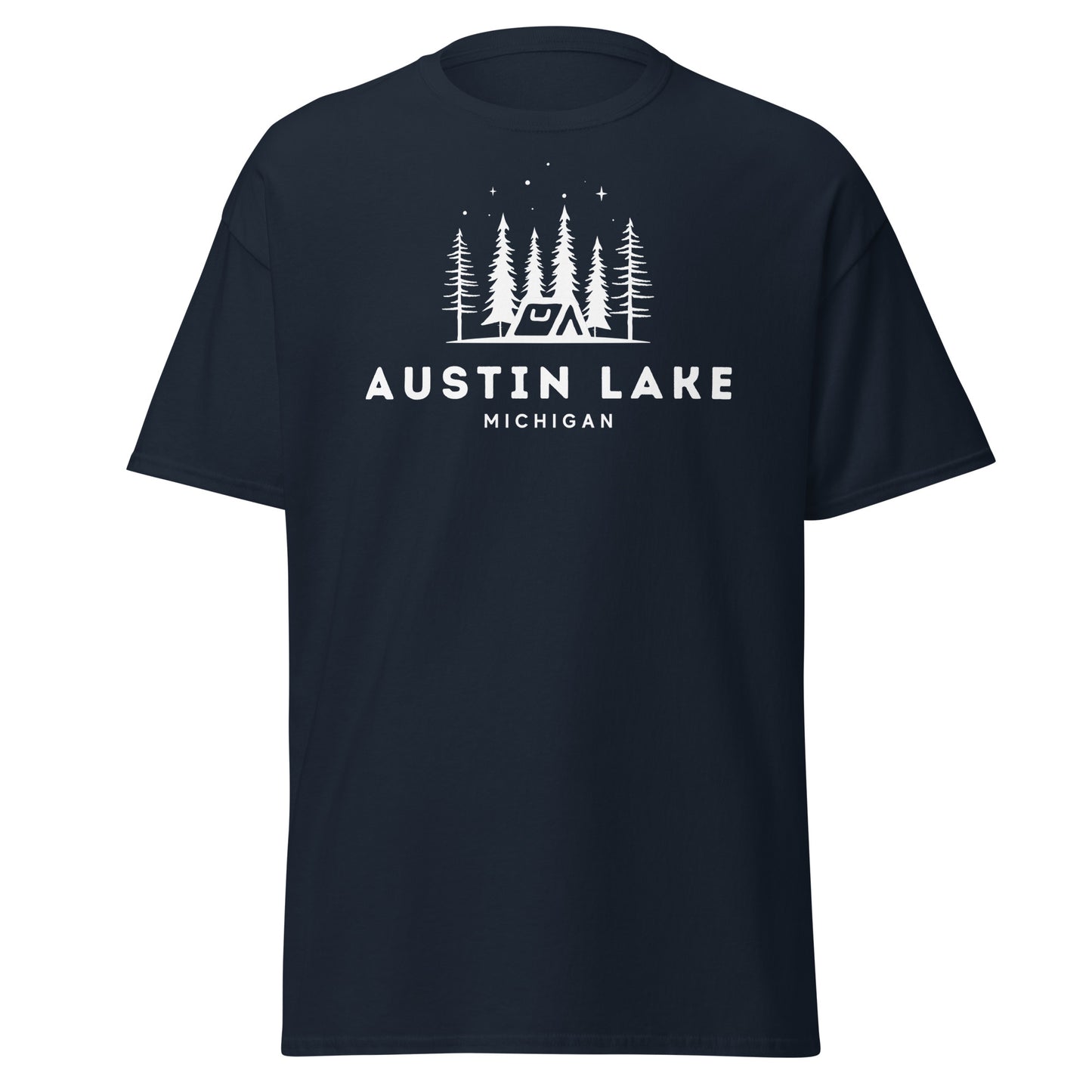 Austin Lake Night Camping Tee