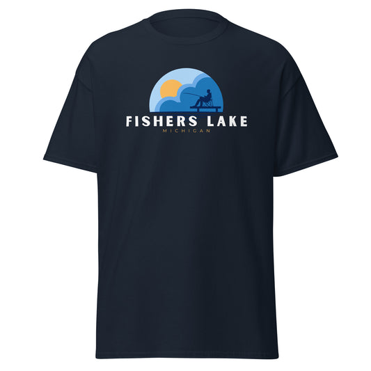 Fishers Lake Dock Fishing Tee