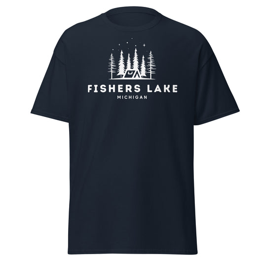 Fishers Lake Night Camping Tee