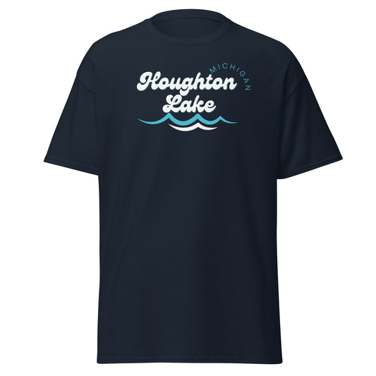 Houghton Lake Waves Tee