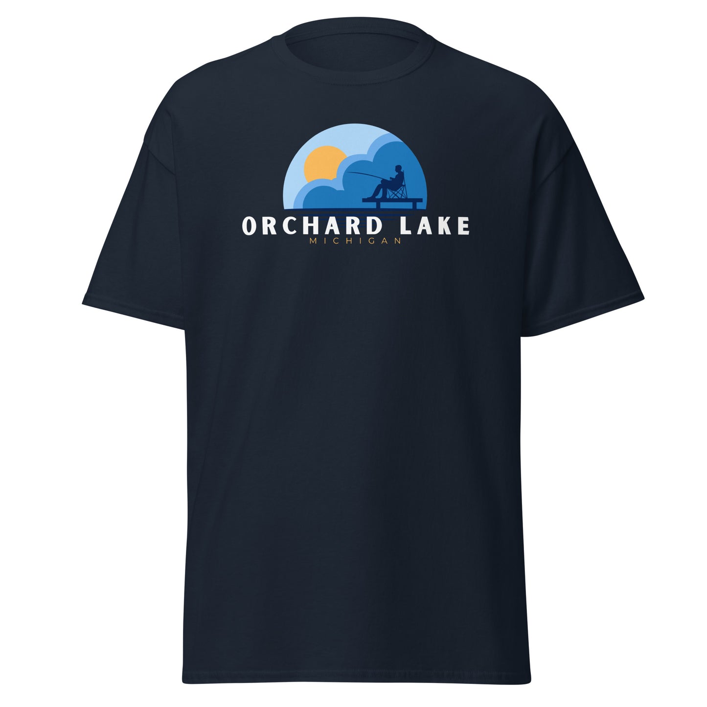 Orchard Lake Dock Fishing Tee