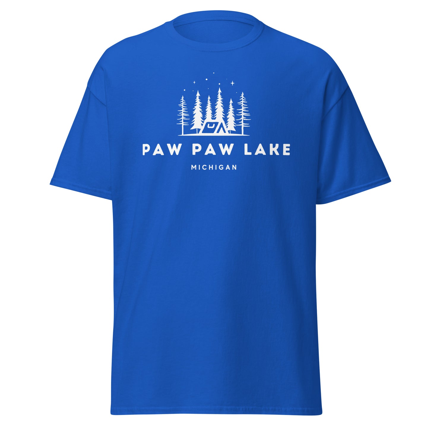 Paw Paw Lake Night Camping Tee