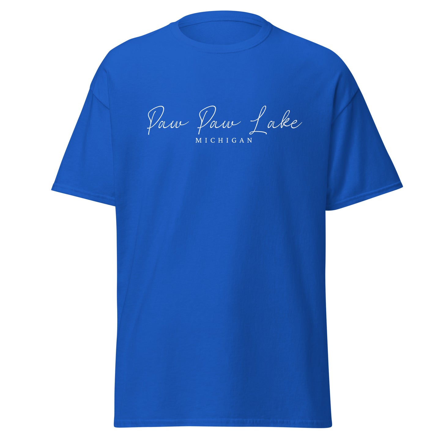 Paw Paw Lake Classic Script Tee