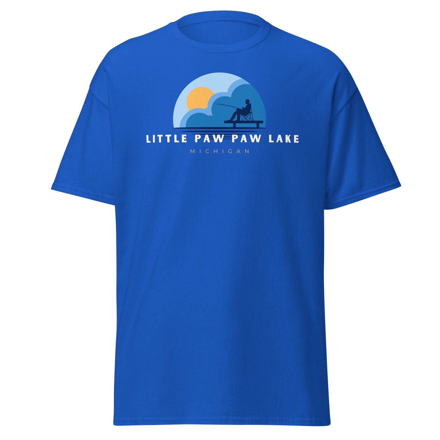 Little Paw Paw Lake Dock Fishing Tee