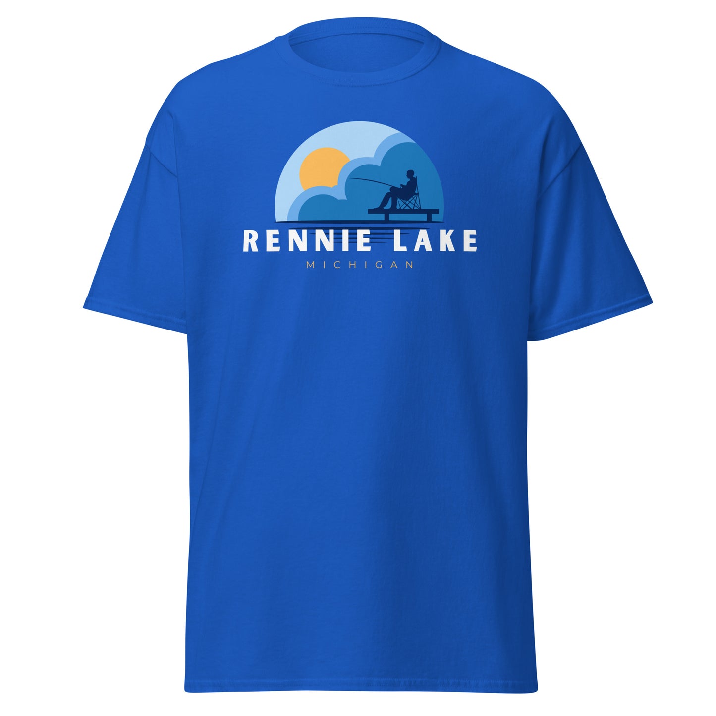 Rennie Lake Dock Fishing Tee