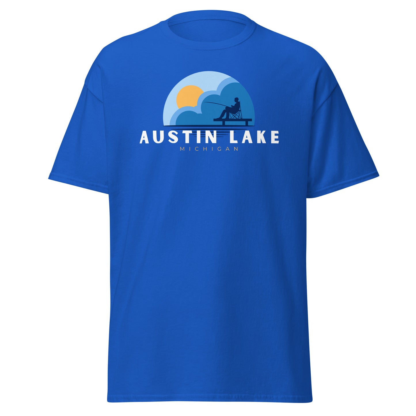 Austin Lake Dock Fishing Tee