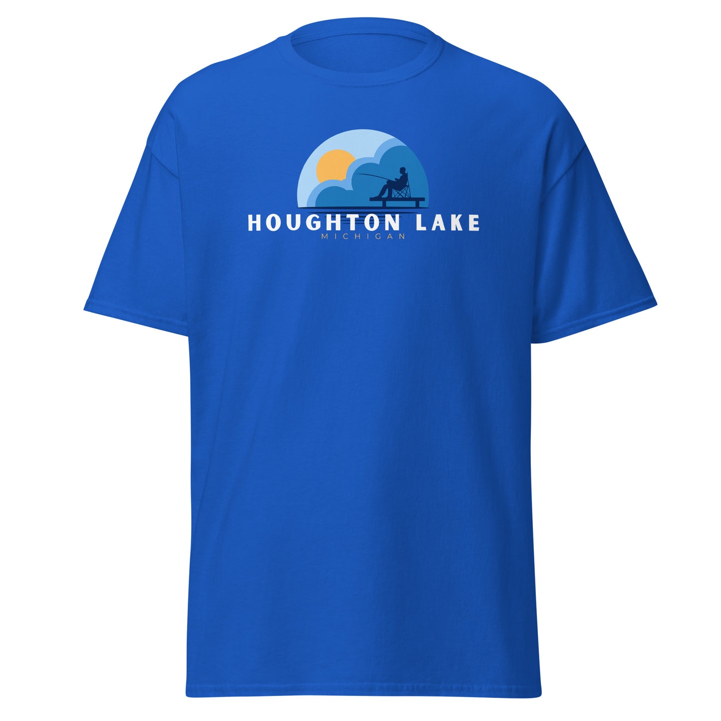 Houghton Lake Dock Fishing Tee