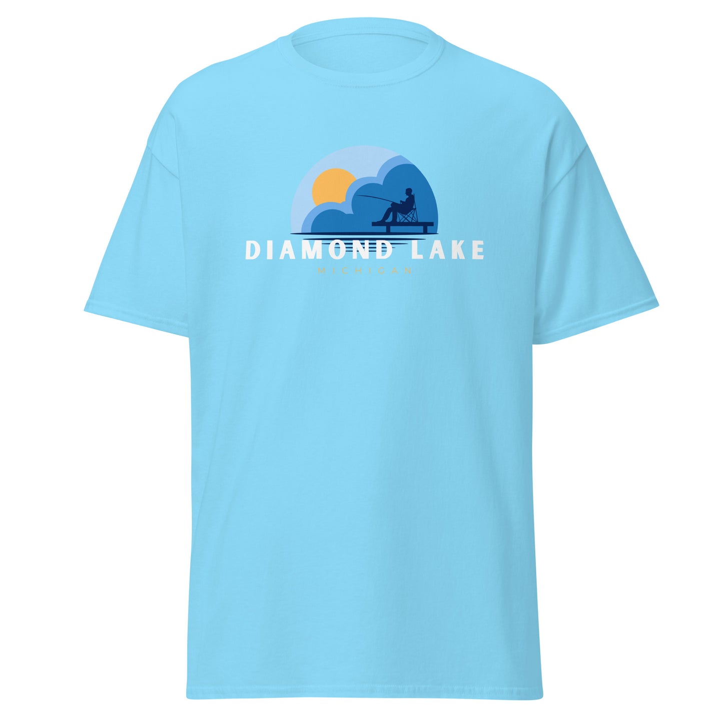 Diamond Lake Dock Fishing Tee