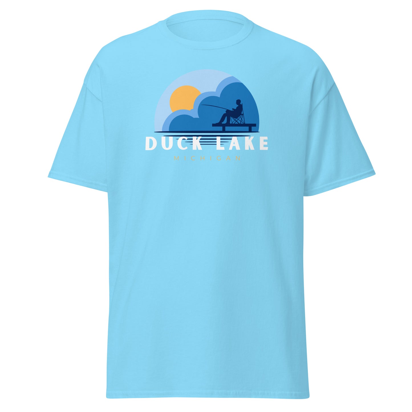 Duck Lake Dock Fishing Tee