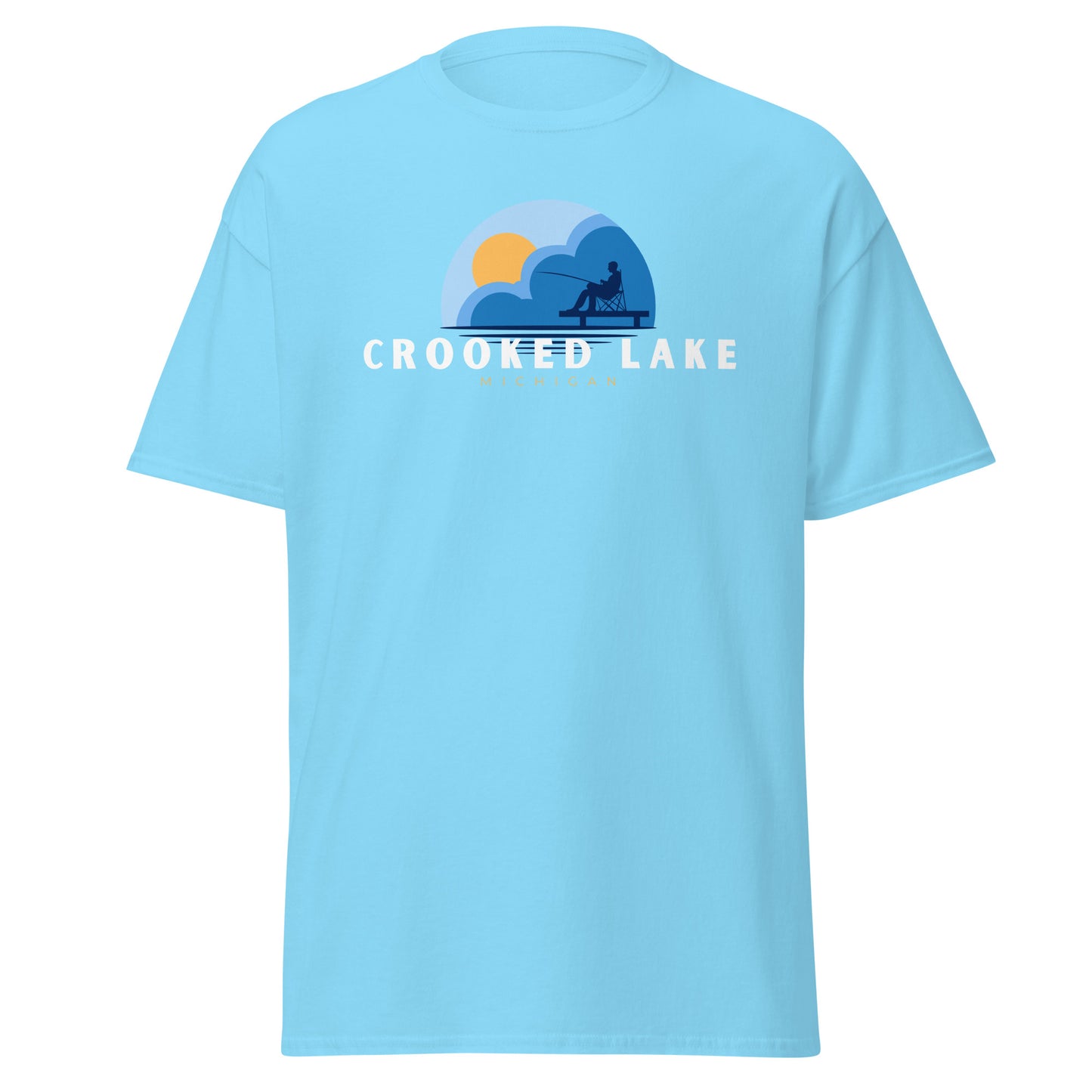 Crooked Lake Dock Fishing Tee