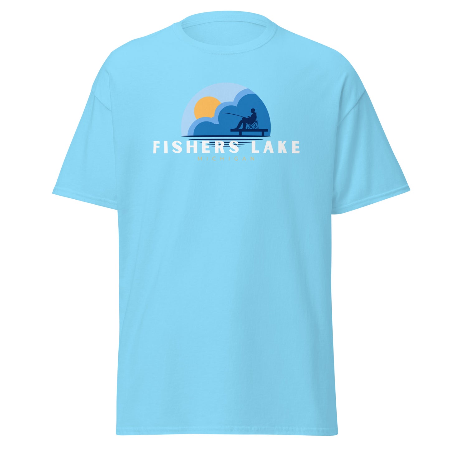 Fishers Lake Dock Fishing Tee