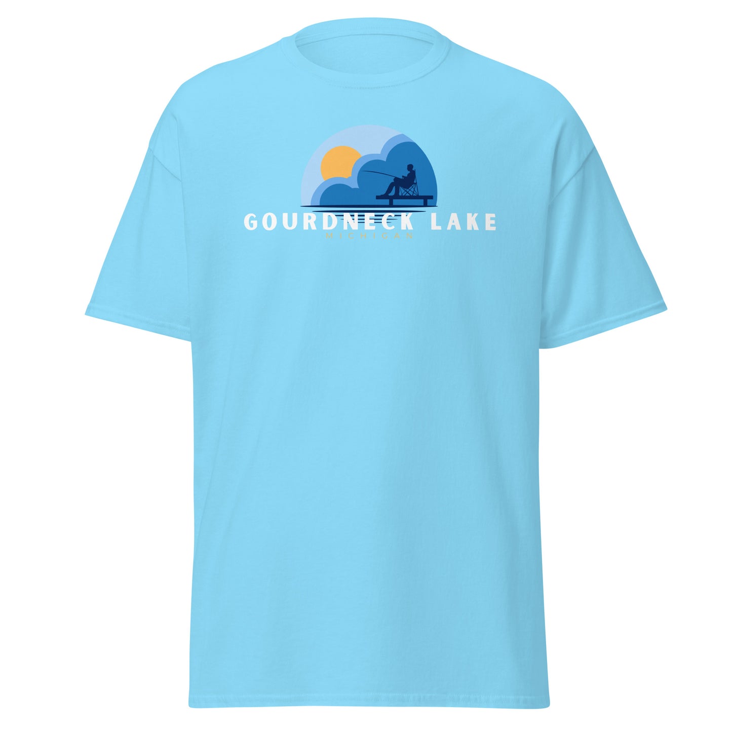 Gourdneck Lake Dock Fishing Tee