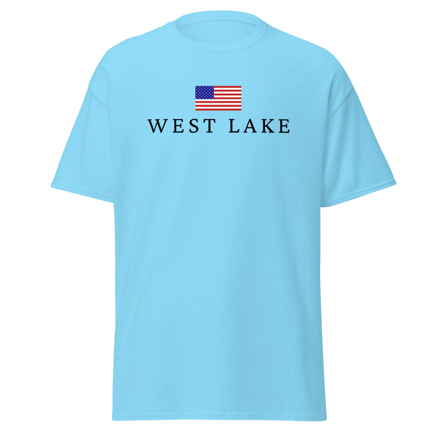 West Lake American Flag Tee