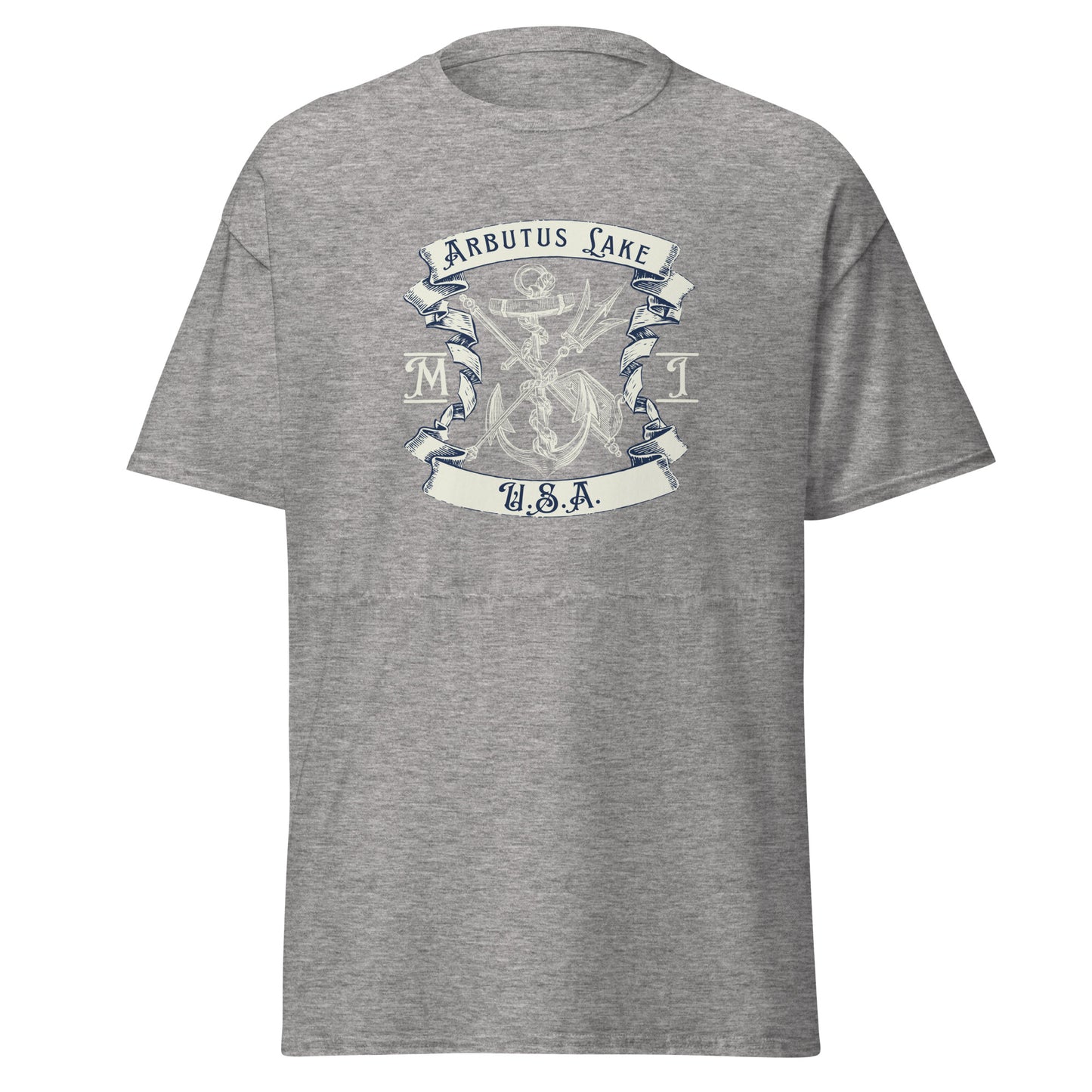 Arbutus Lake Vintage Anchor Tee