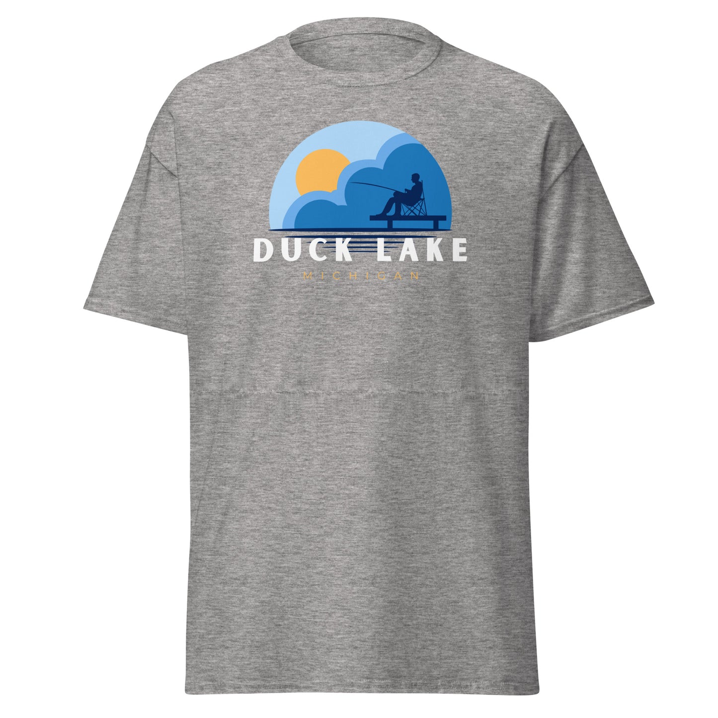 Duck Lake Dock Fishing Tee