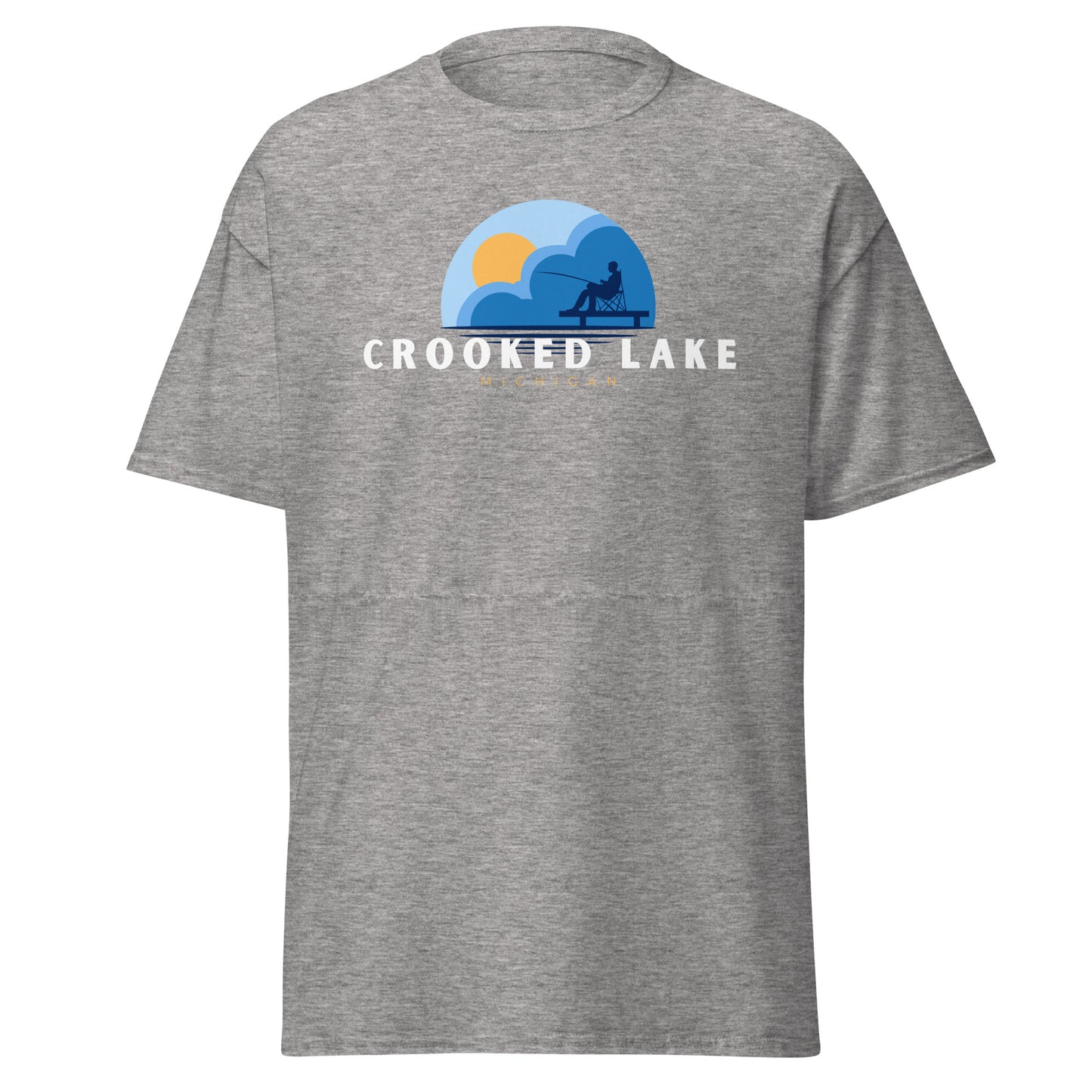 Crooked Lake Dock Fishing Tee