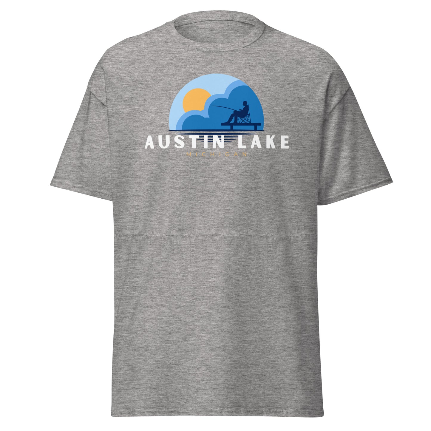 Austin Lake Dock Fishing Tee