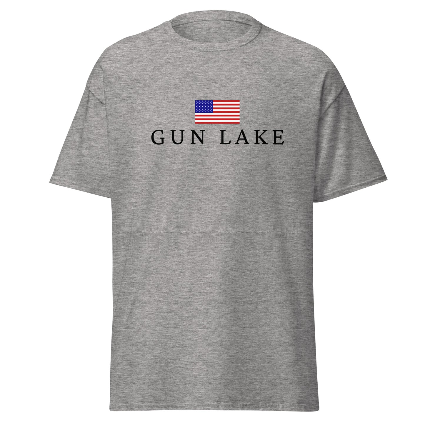 Gun Lake American Flag Tee