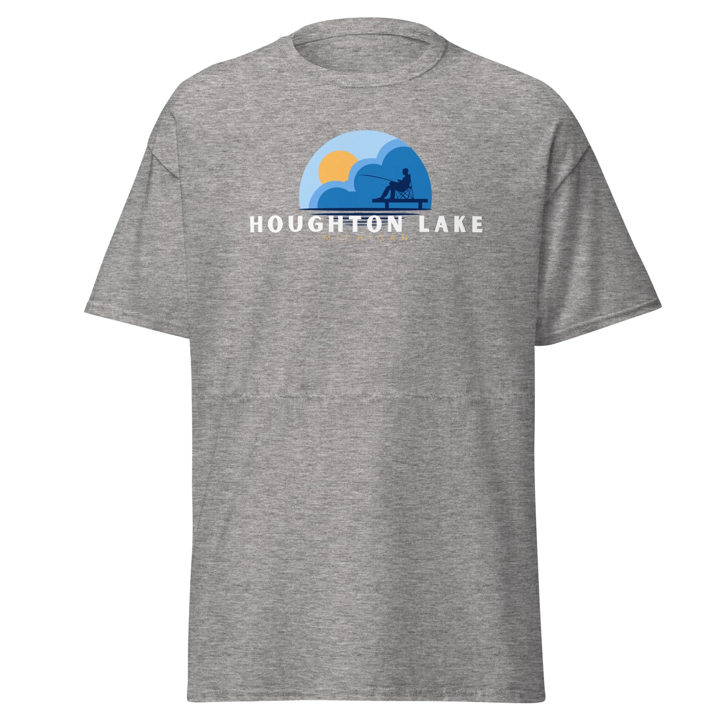 Houghton Lake Dock Fishing Tee