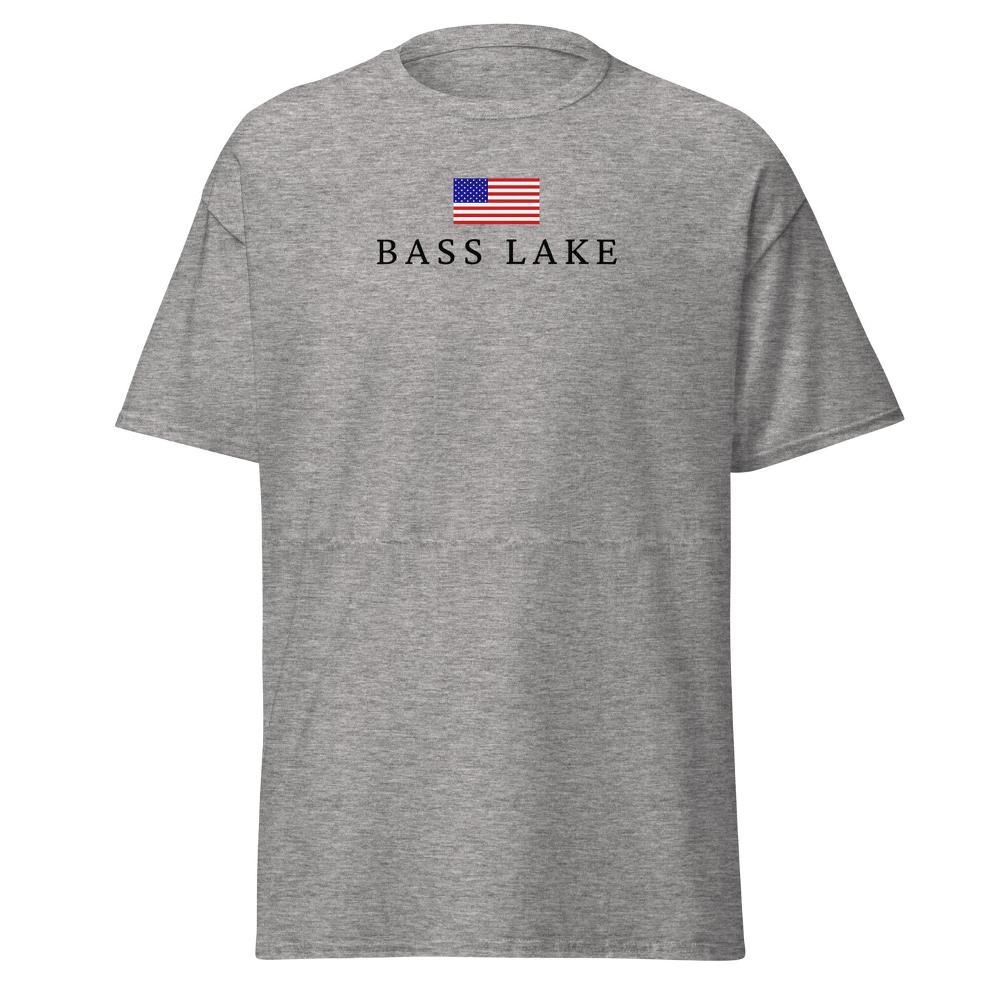 Bass Lake American Flag Tee