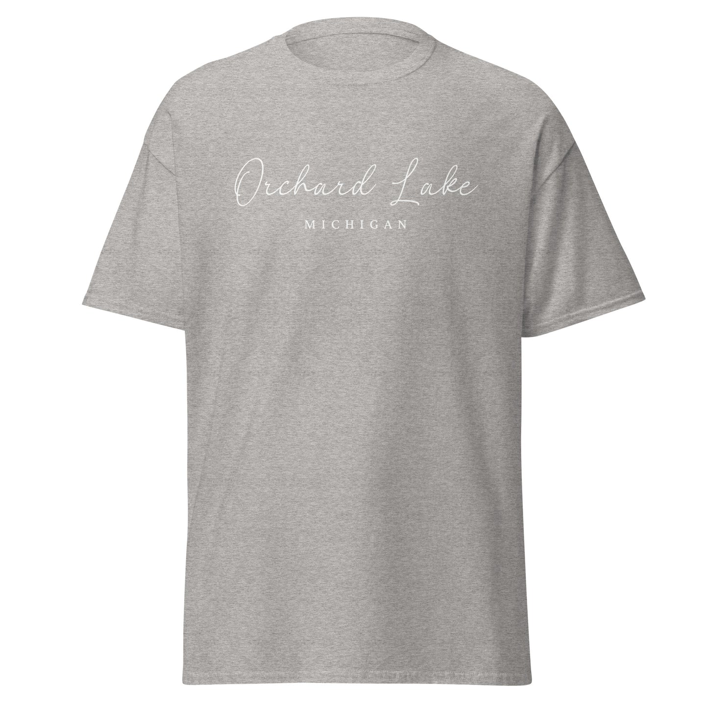 Orchard Lake Script Tee