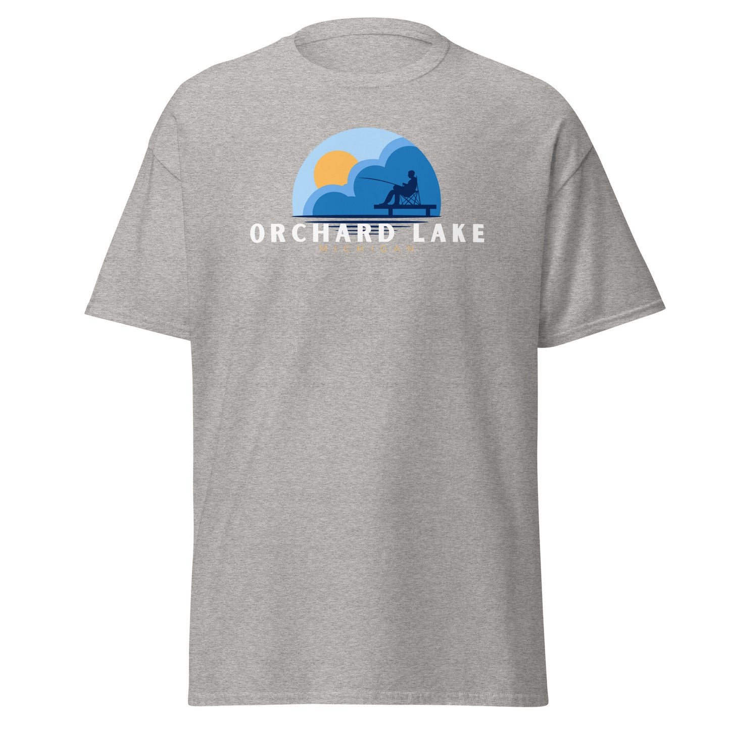 Orchard Lake Dock Fishing Tee