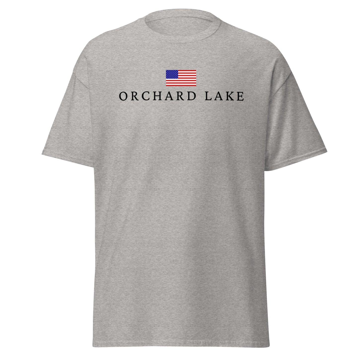 Orchard Lake American Flag Tee