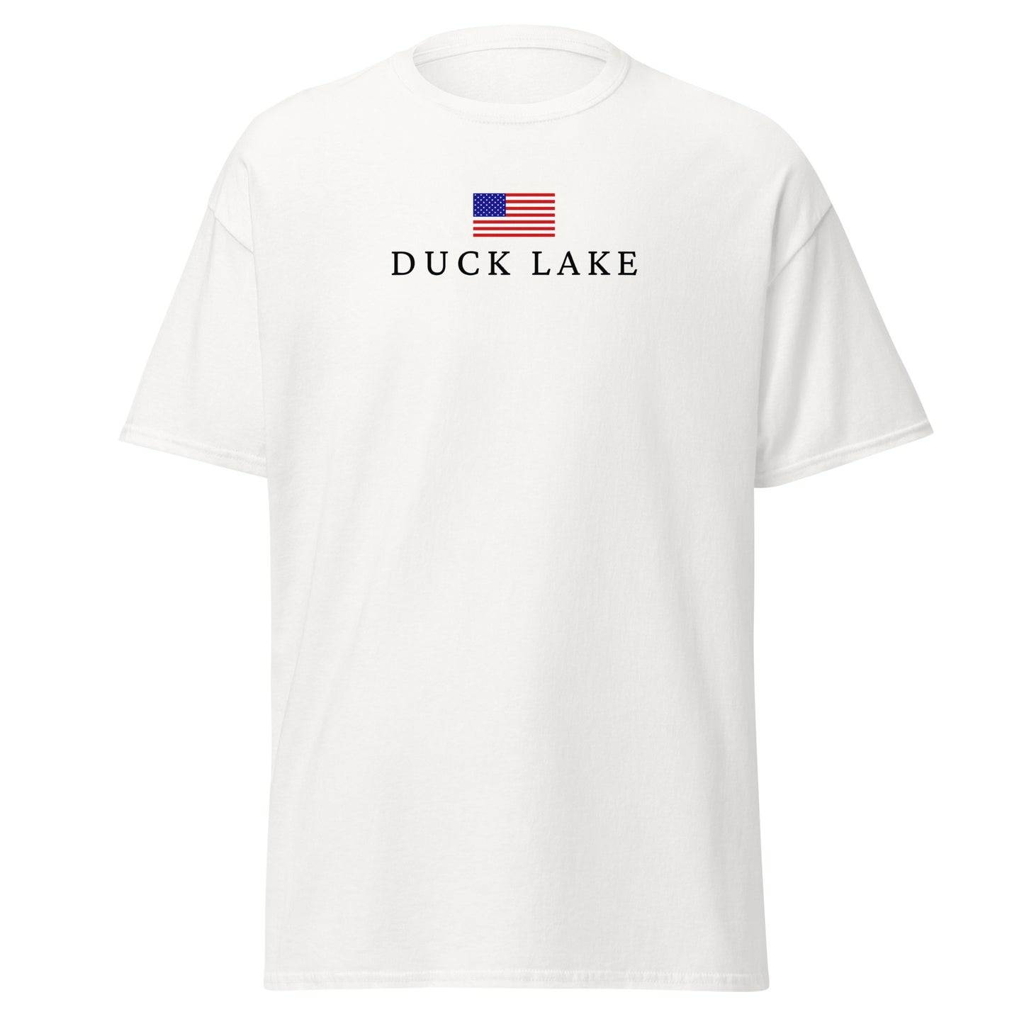 Duck Lake American Flag Tee