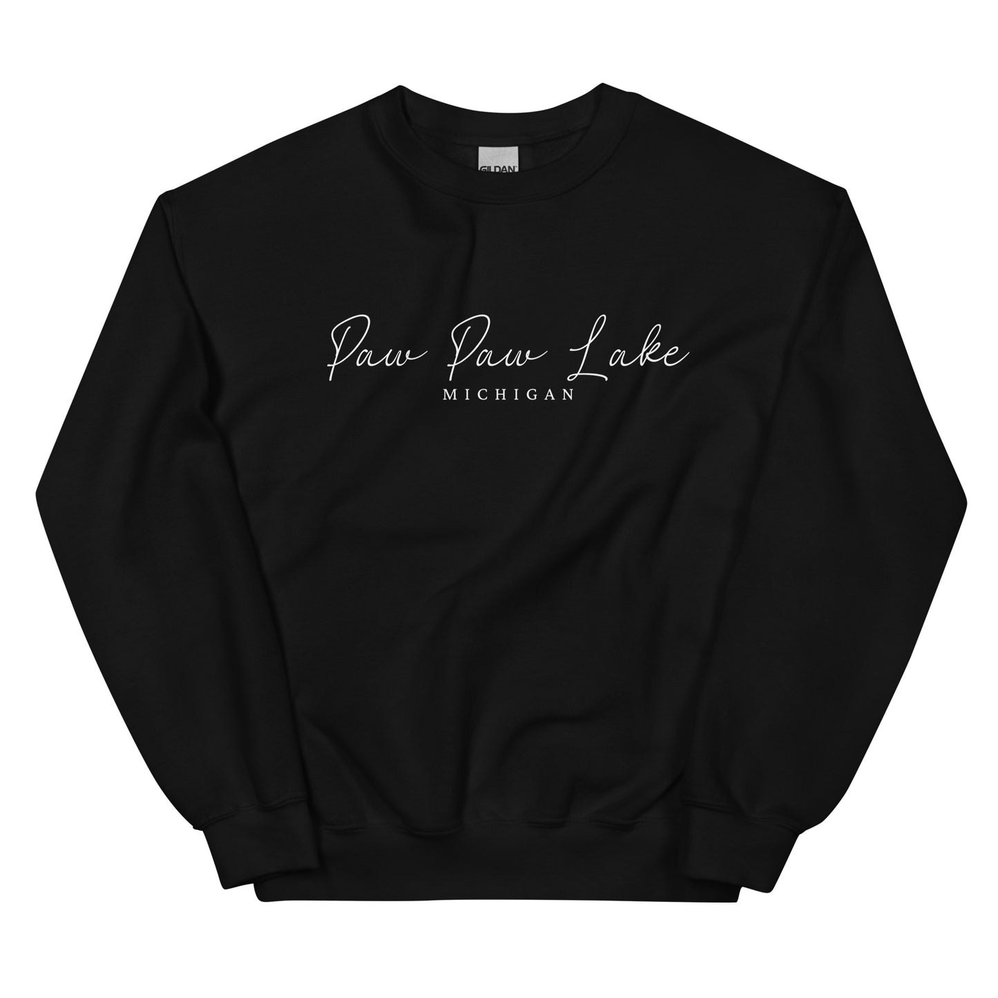 Paw Paw Lake Script Sweatshirt