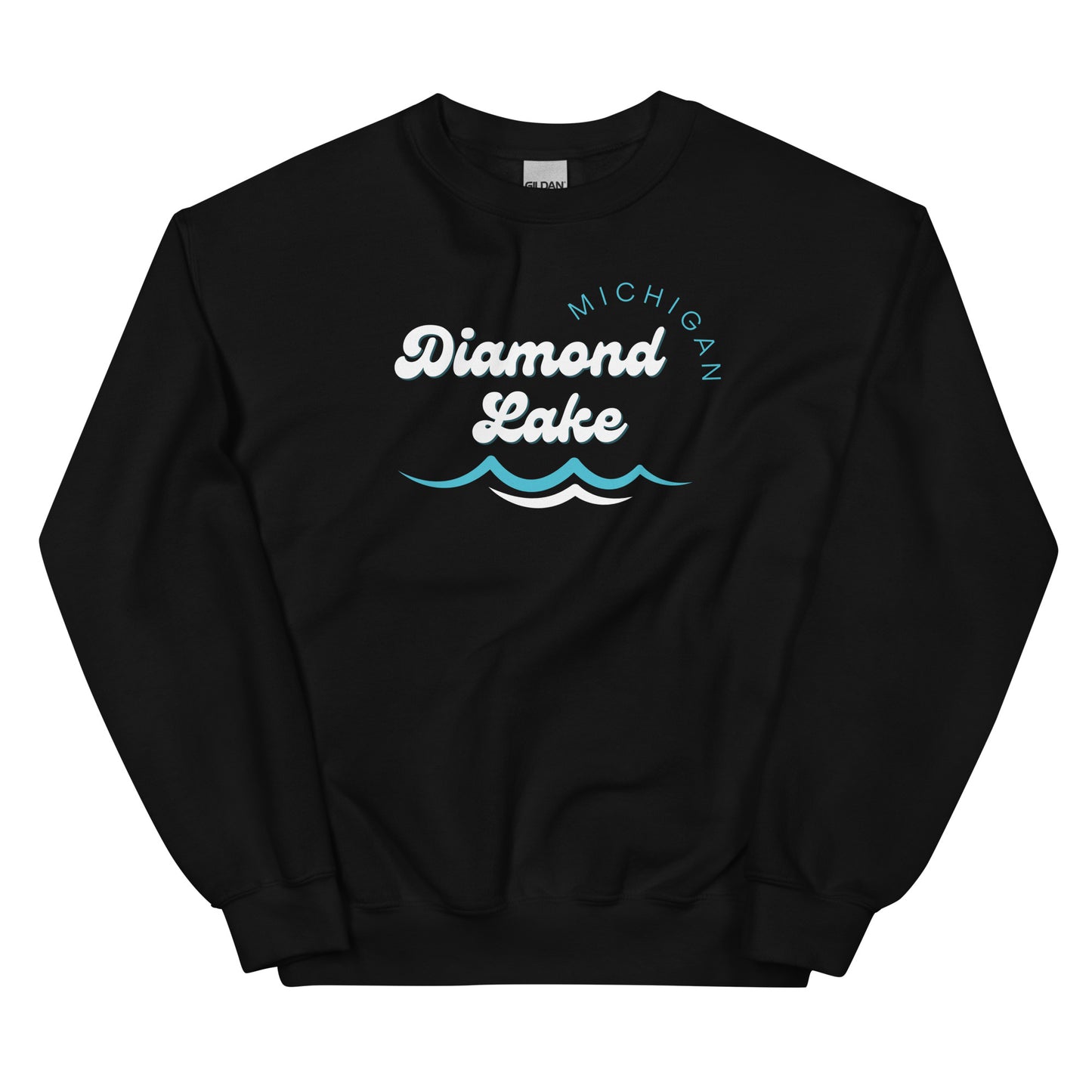 Diamond Lake Waves Crewneck