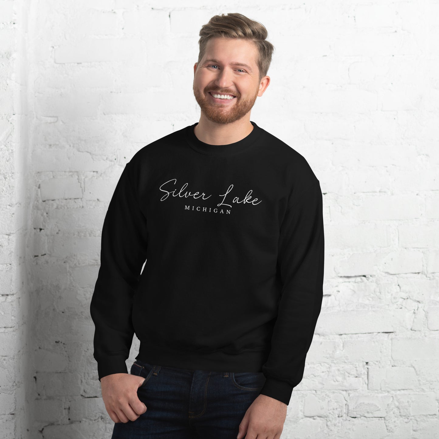 Silver Lake Script Sweatshirt